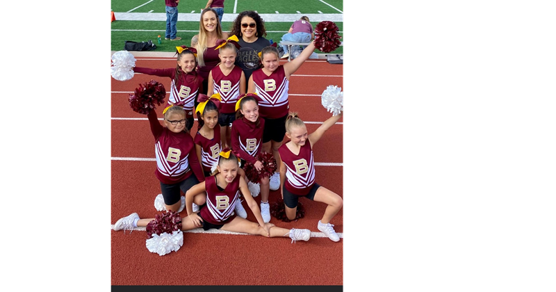 Tiny but Mighty Cheer Squad!